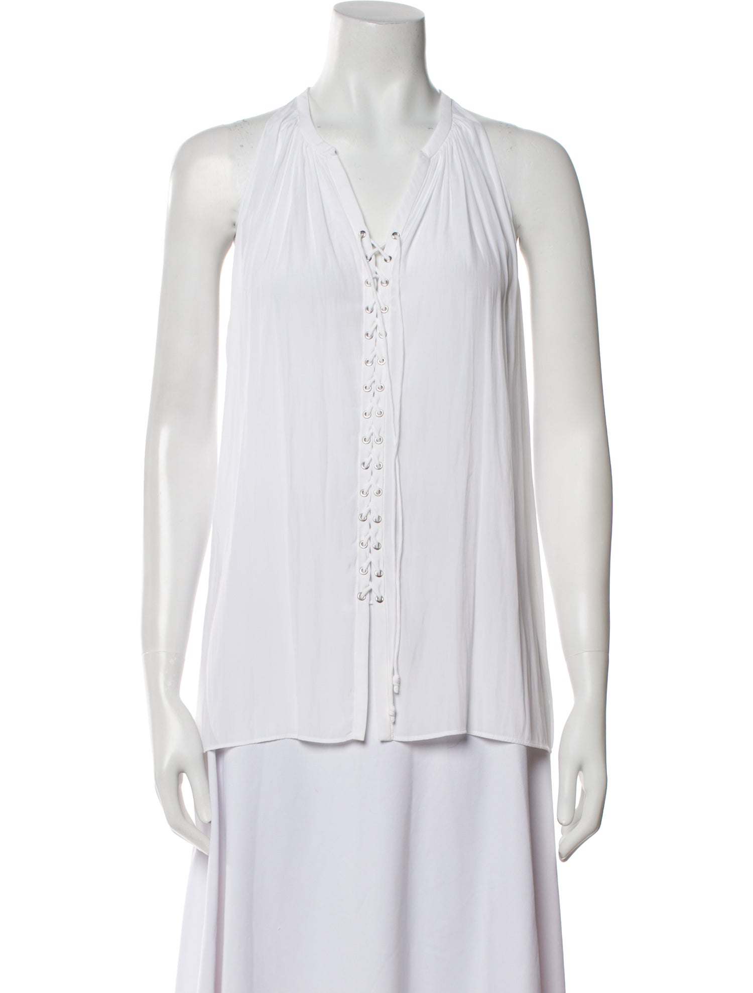Ramy Brook V-Neck Sleeveless Top