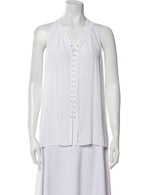 Ramy Brook V-Neck Sleeveless Top