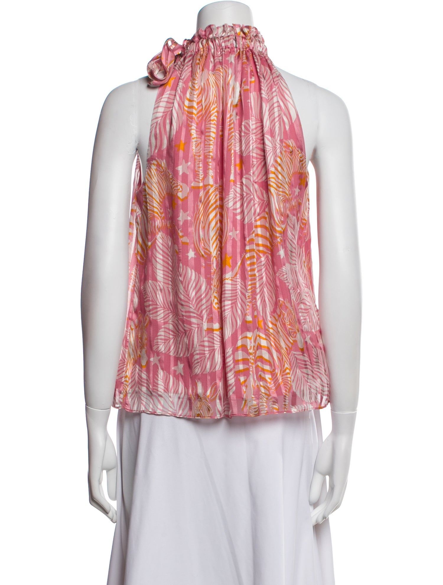 Ramy Brook Silk Printed Blouse