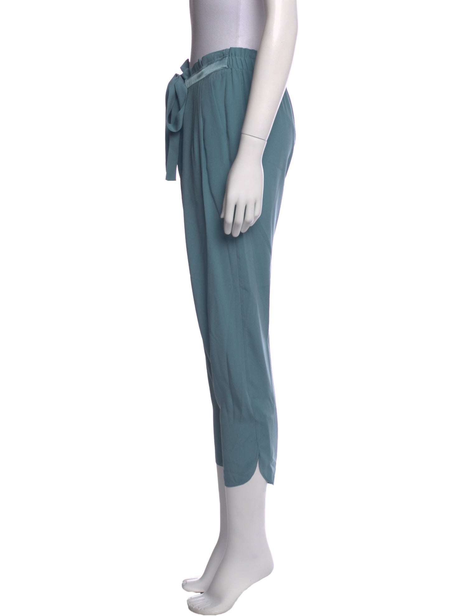 Ramy Brook Silk Skinny Leg Pants