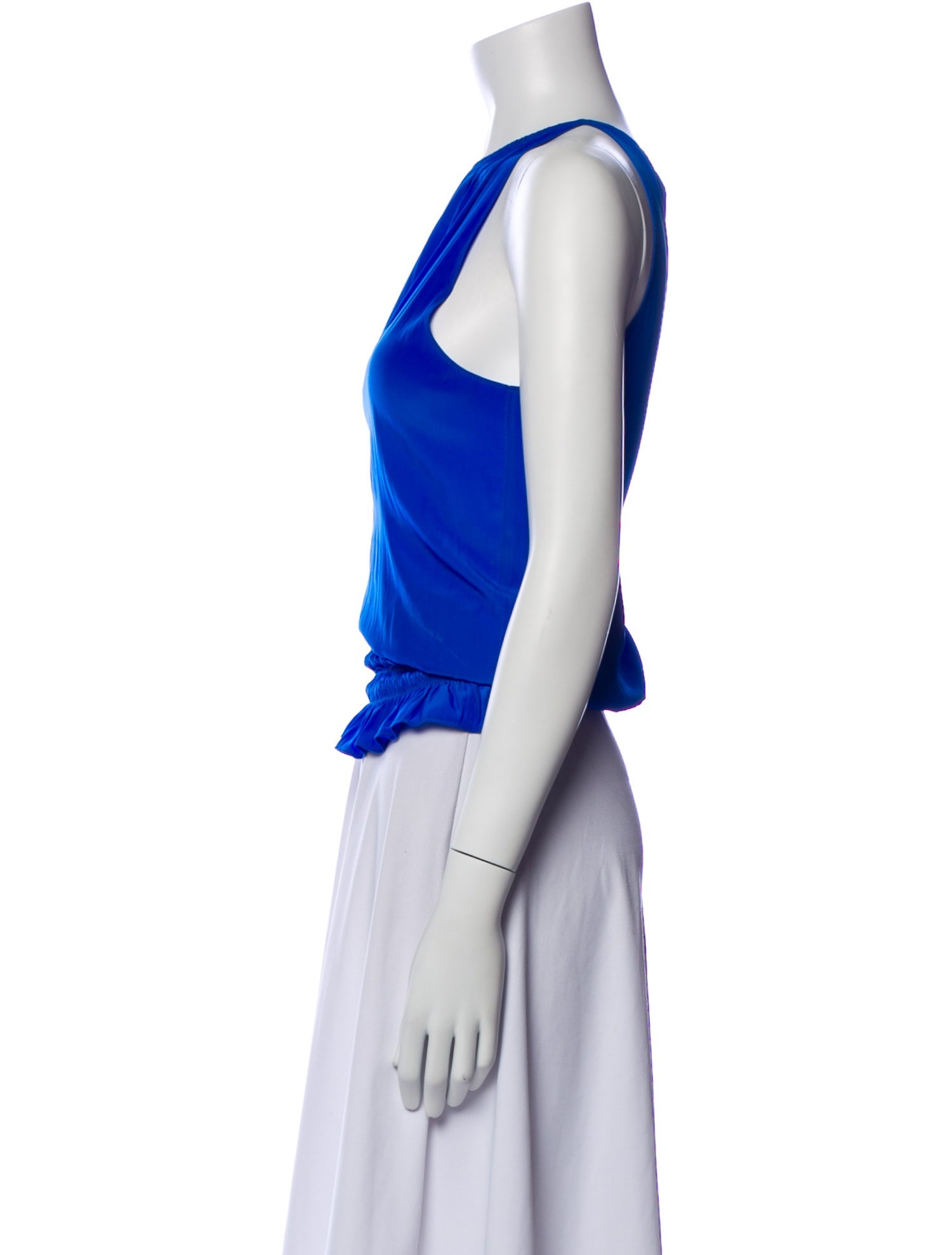 Ramy Brook Halterneck Sleeveless Crop Top