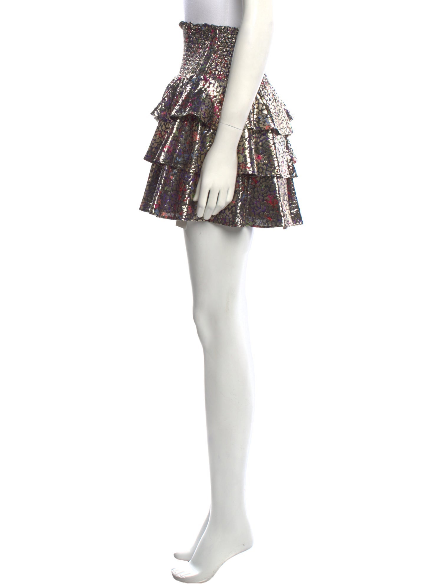 Ramy Brook Silk Mini Skirt