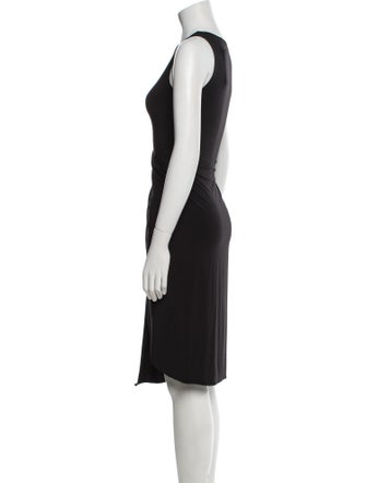 Ramy Brook Crew Neck Knee-Length Dress