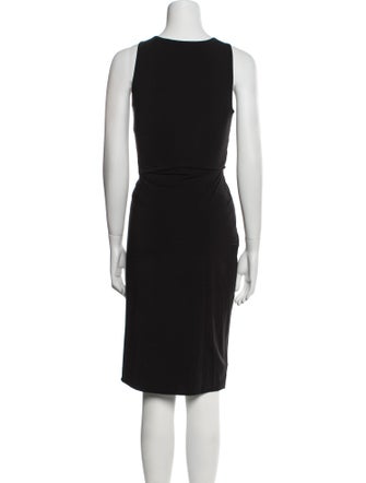 Ramy Brook Crew Neck Knee-Length Dress