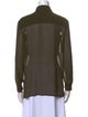 Ramy Brook Long Sleeve Button-Up Top