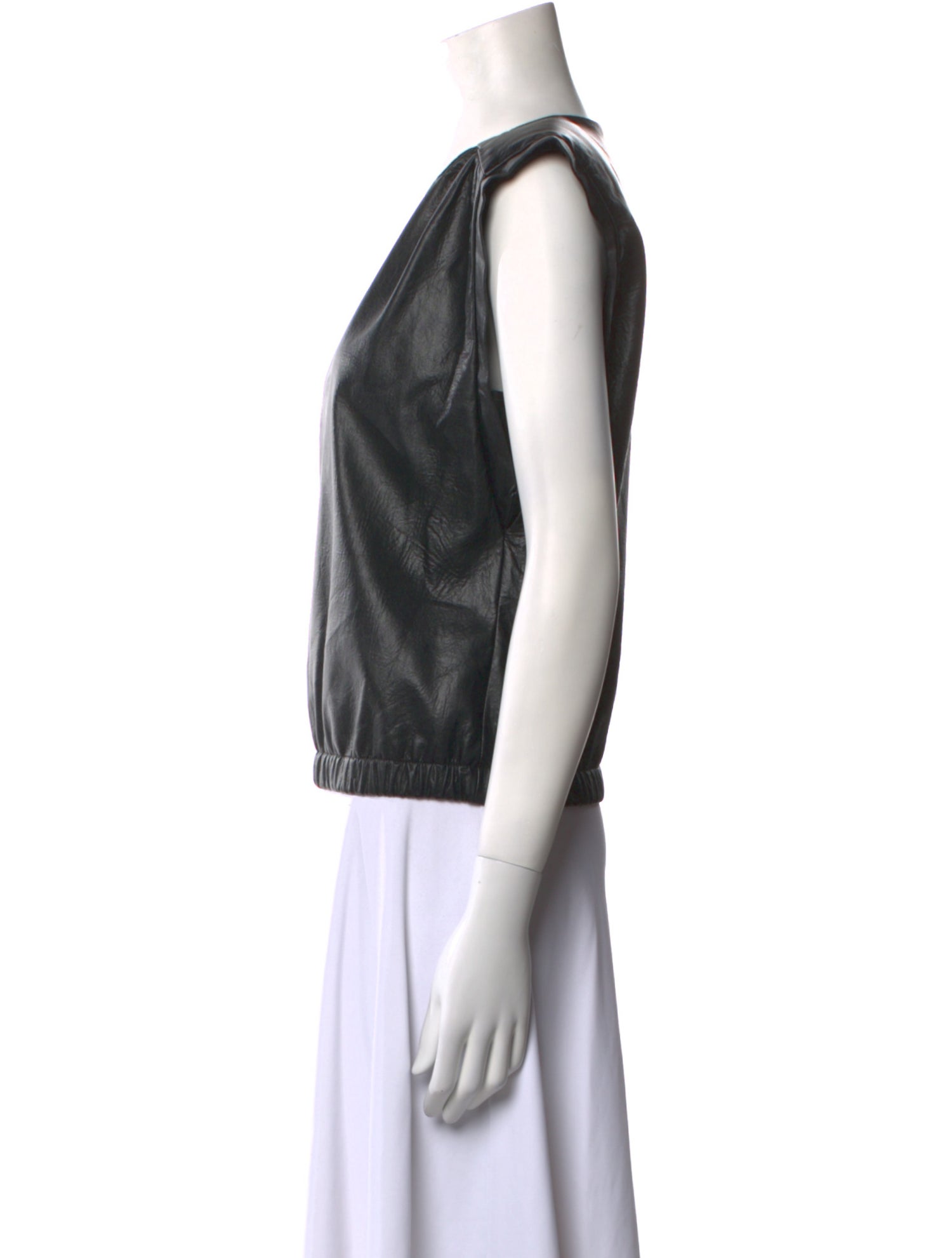 Ramy Brook V-Neck Short Sleeve Top