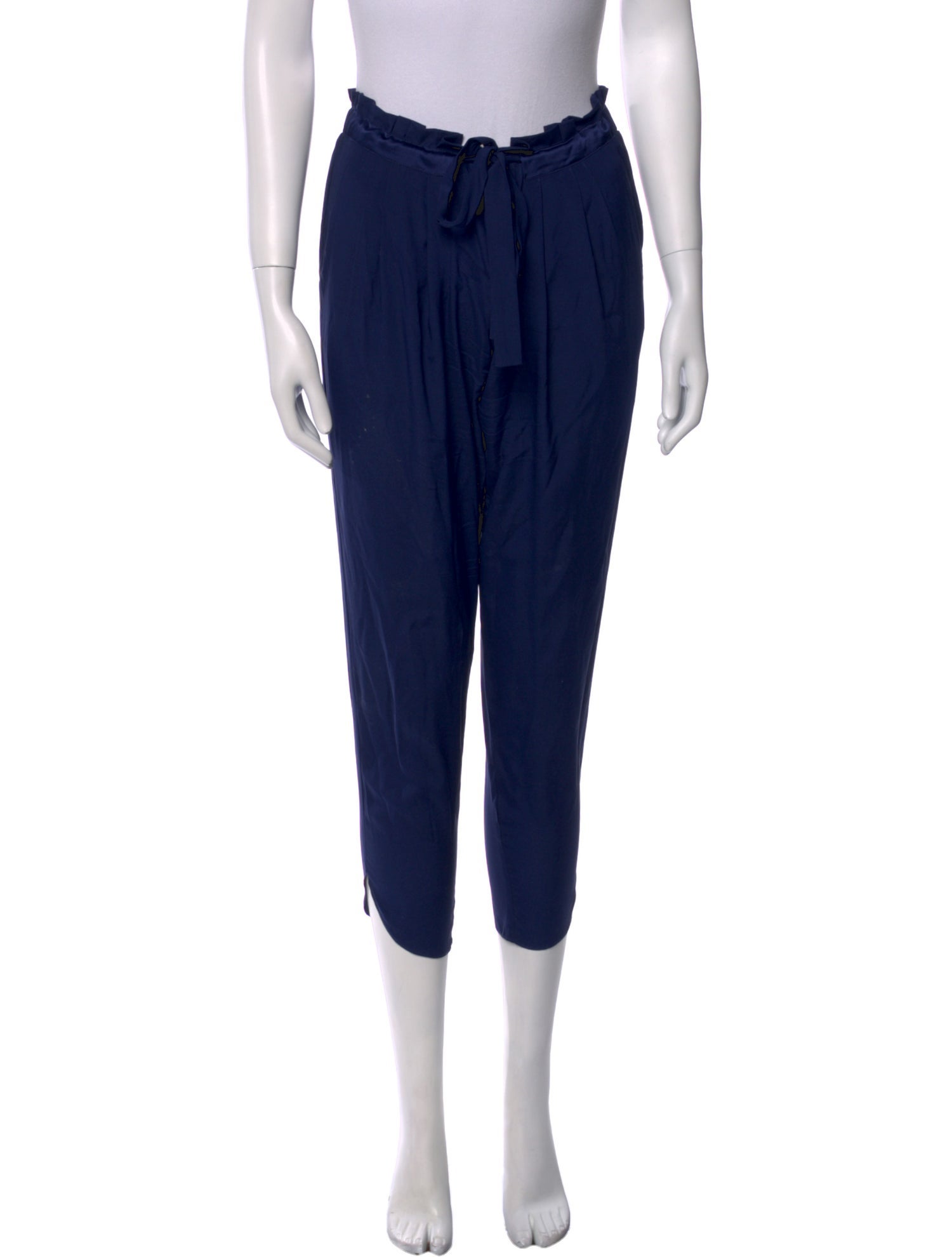 Ramy Brook Silk Straight Leg Pants