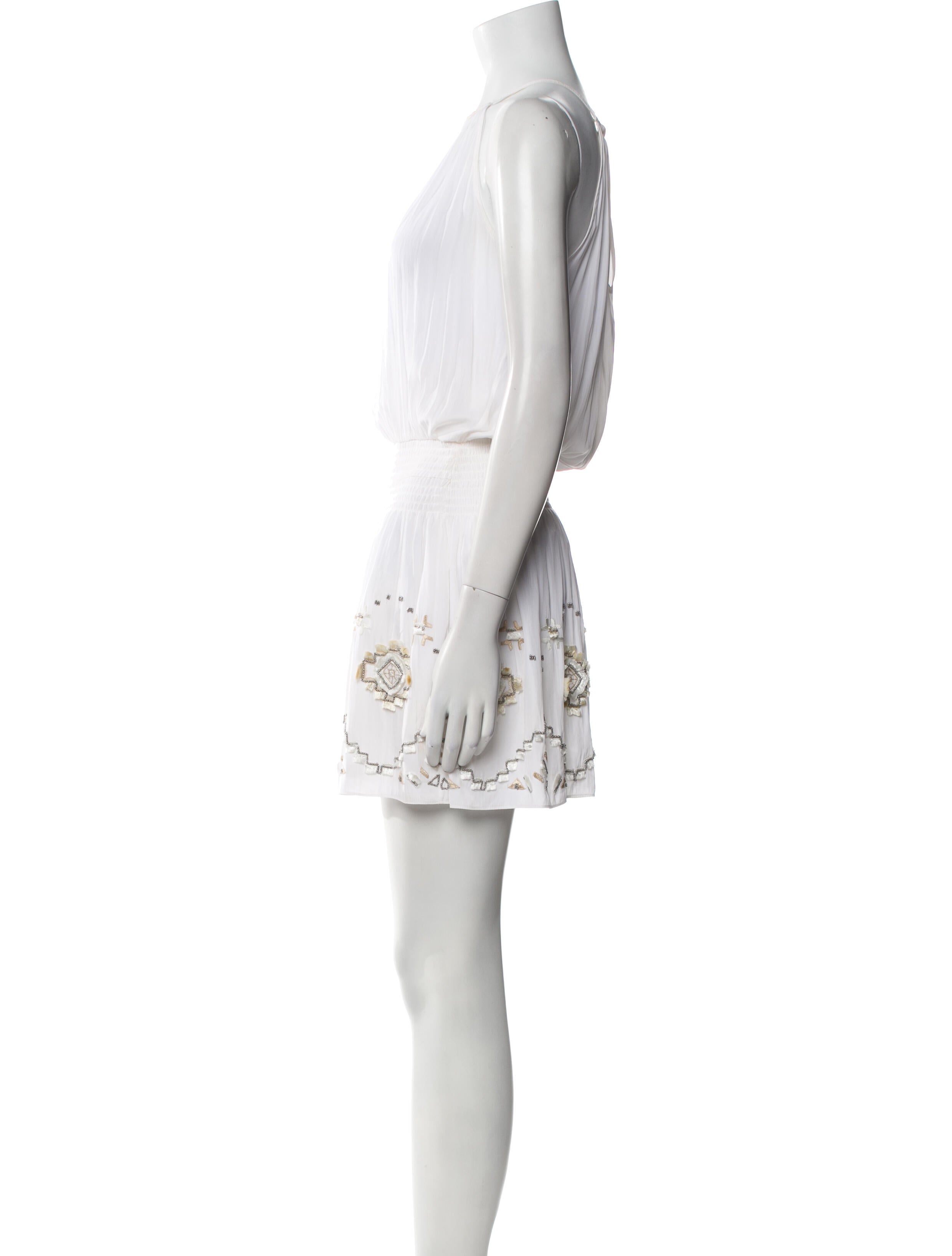 Ramy Brook Halterneck Mini Dress