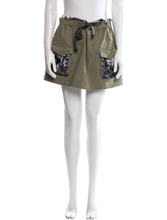 Ramy Brook Sequin Embellishments Mini Skirt