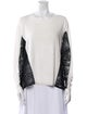 Ramy Brook Scoop Neck Long Sleeve T-Shirt