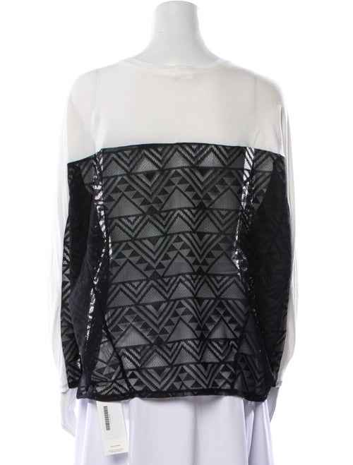 Ramy Brook Scoop Neck Long Sleeve T-Shirt