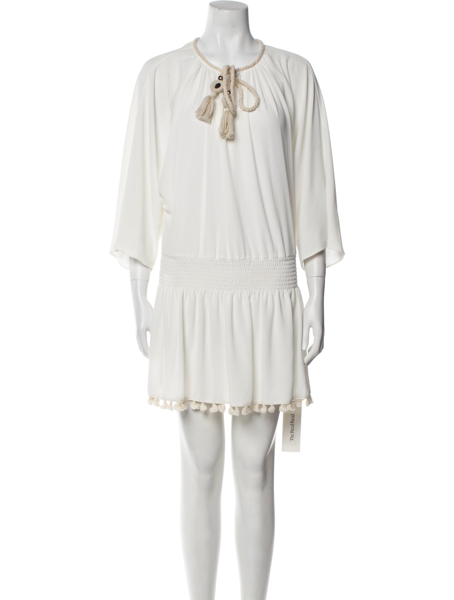 Ramy Brook Crew Neck Mini Dress