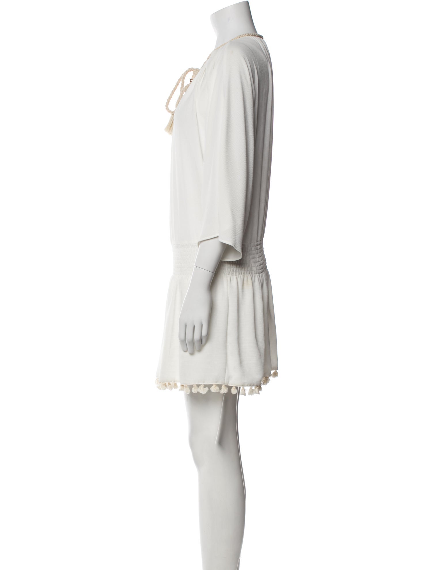 Ramy Brook Crew Neck Mini Dress