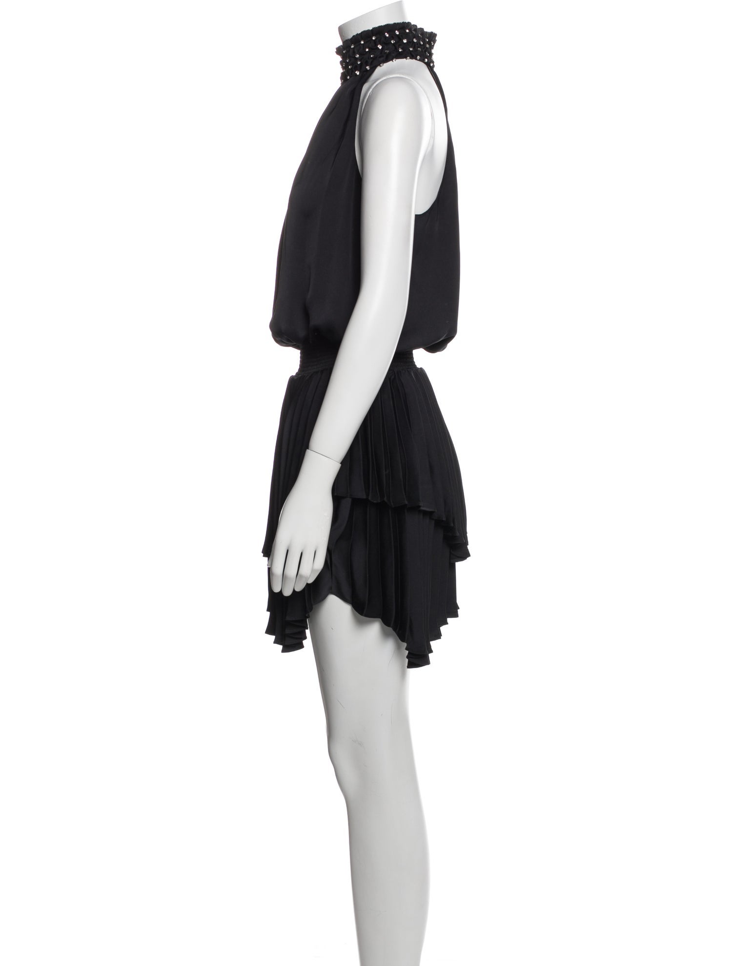 Ramy Brook Turtleneck Knee-Length Dress