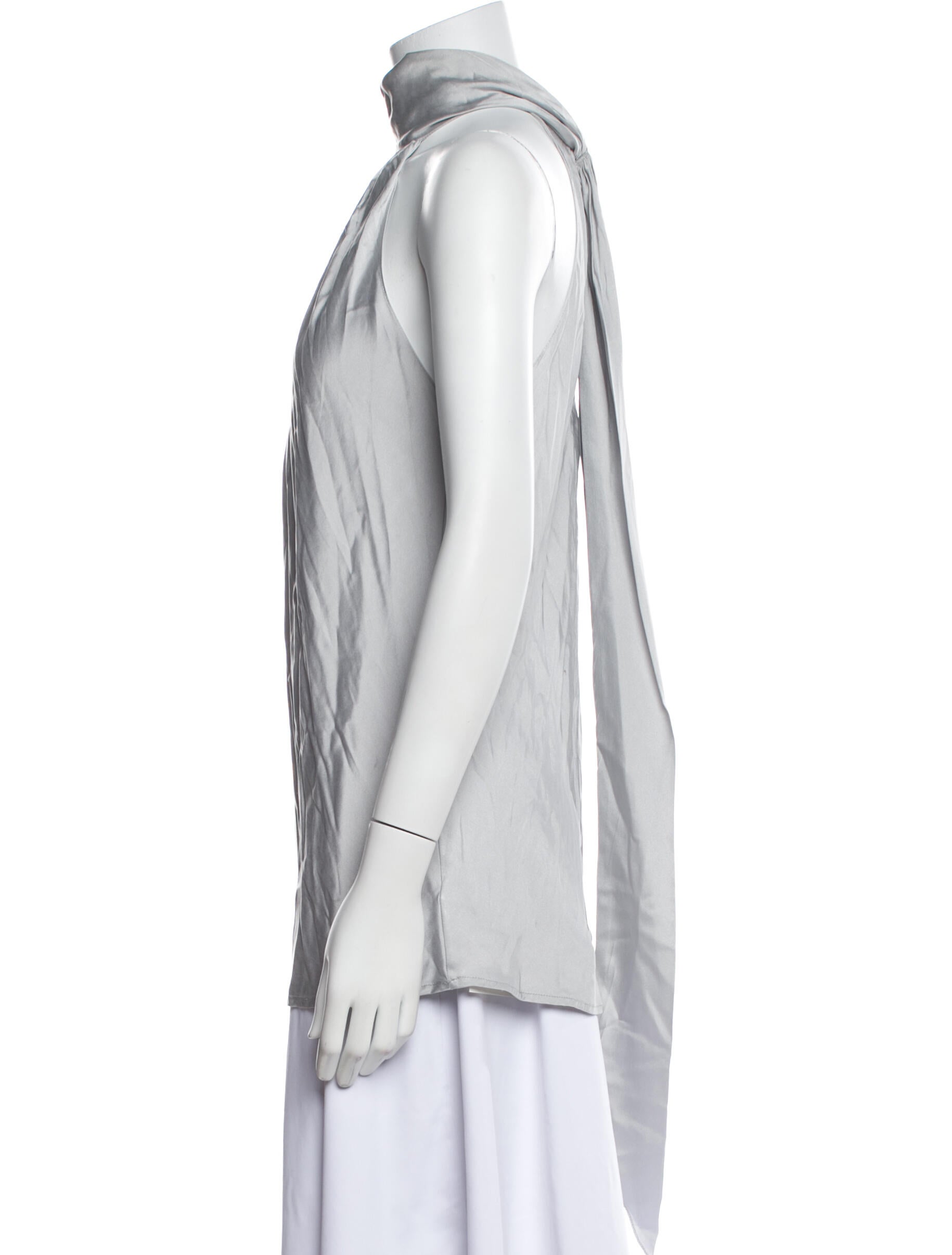 Ramy Brook Silk Halterneck Top