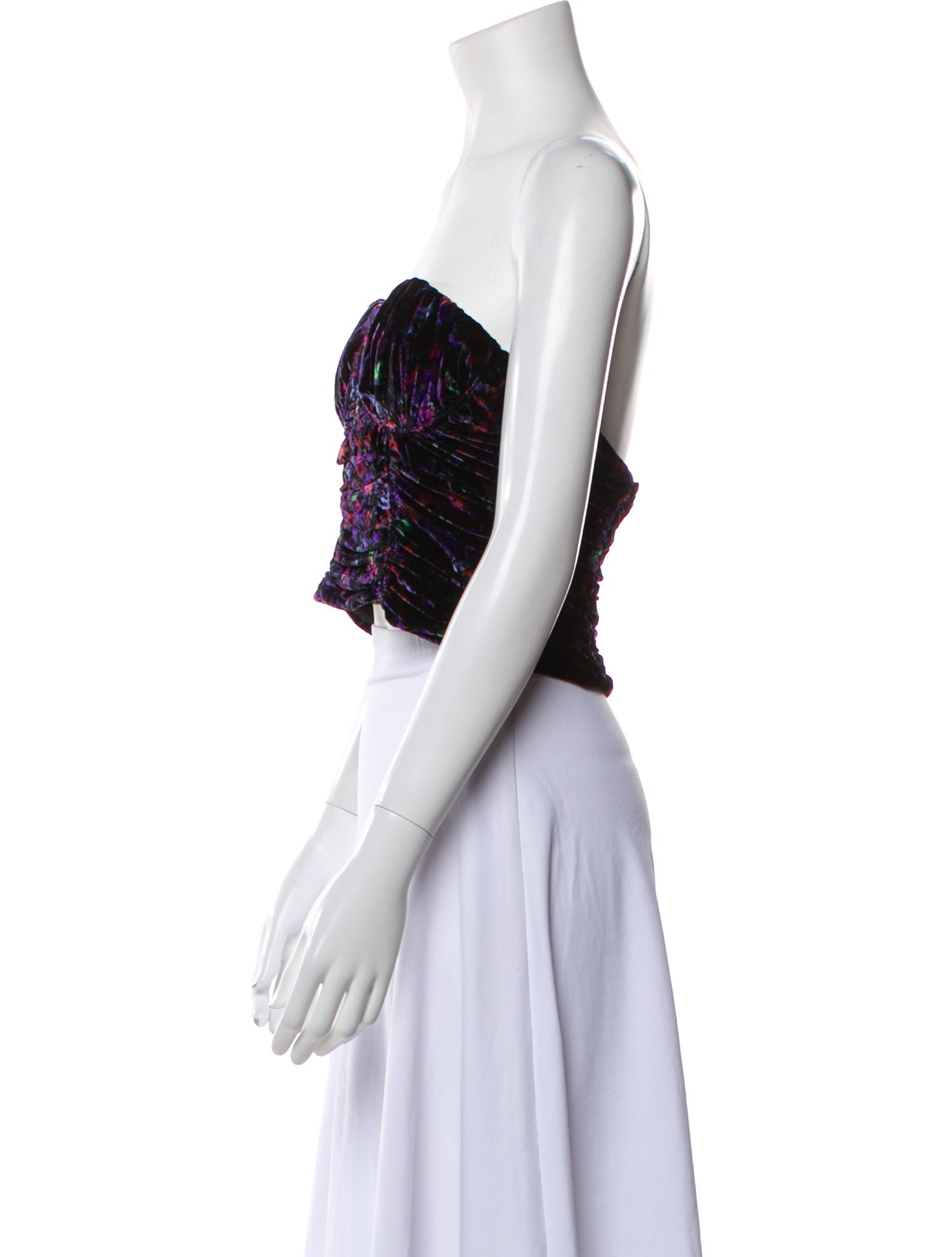 Ramy Brook Strapless Crop Top