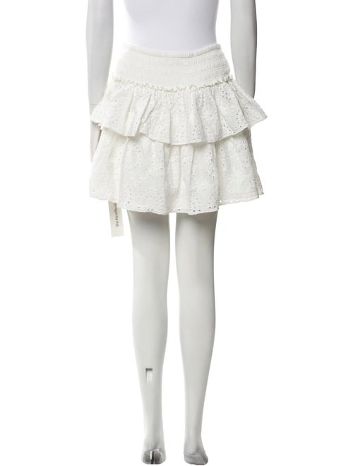 Ramy Brook Embroidered Accent Mini Skirt