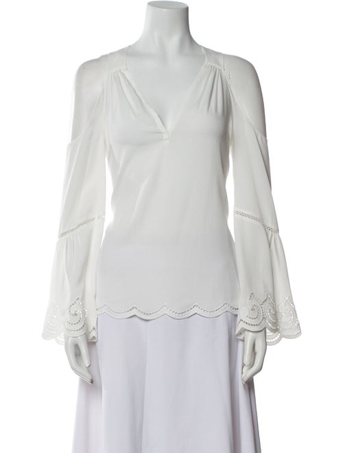 Ramy Brook V-Neck Long Sleeve Blouse