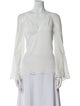 Ramy Brook V-Neck Long Sleeve Blouse