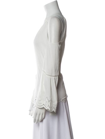 Ramy Brook V-Neck Long Sleeve Blouse