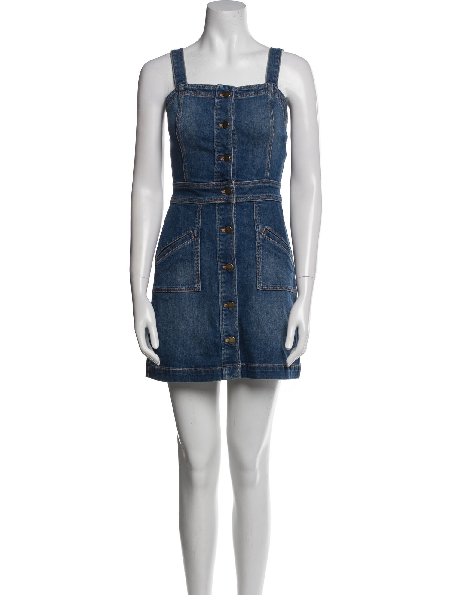 Ramy Brook Square Neckline Mini Dress w/ Tags