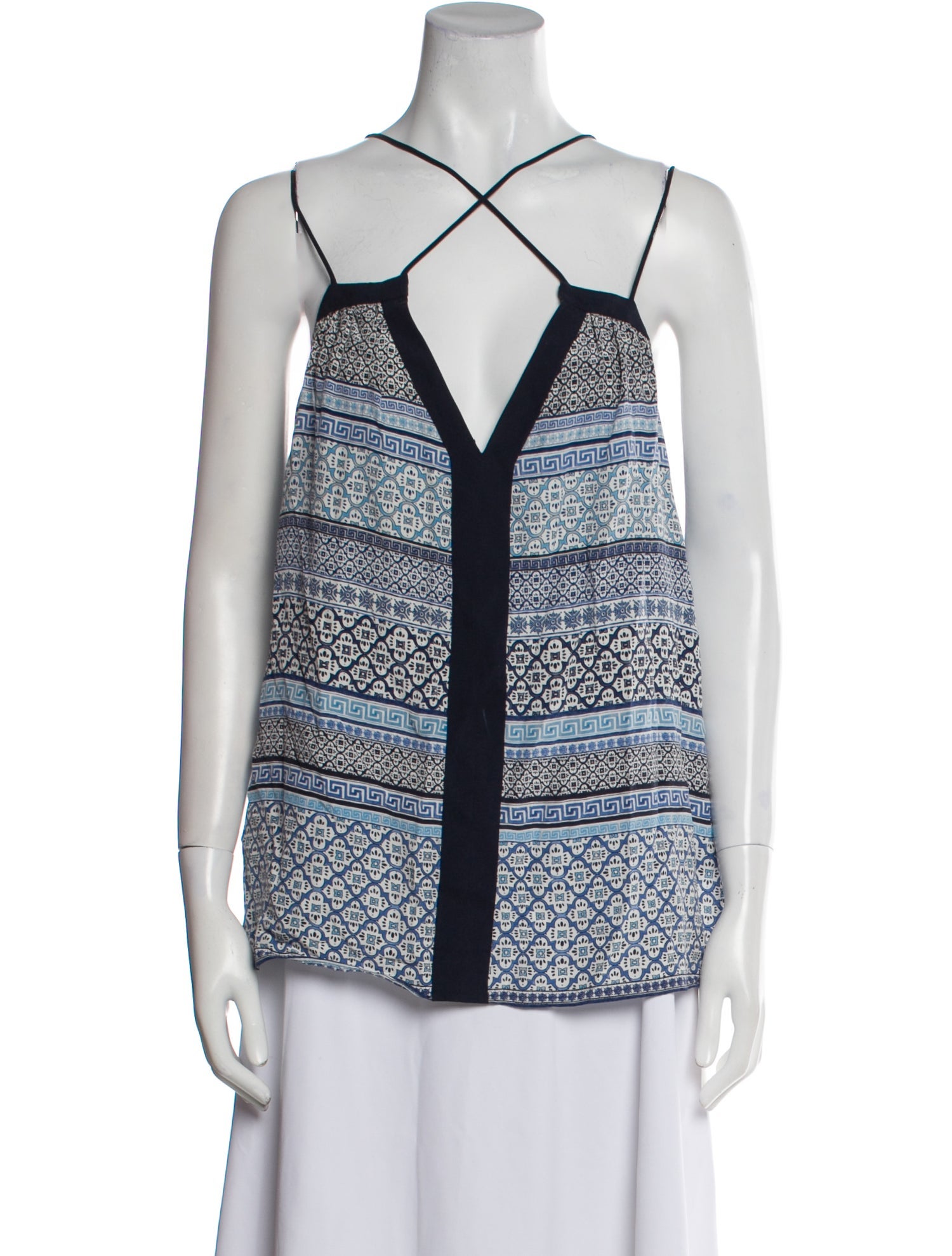 Ramy Brook Silk Printed Top