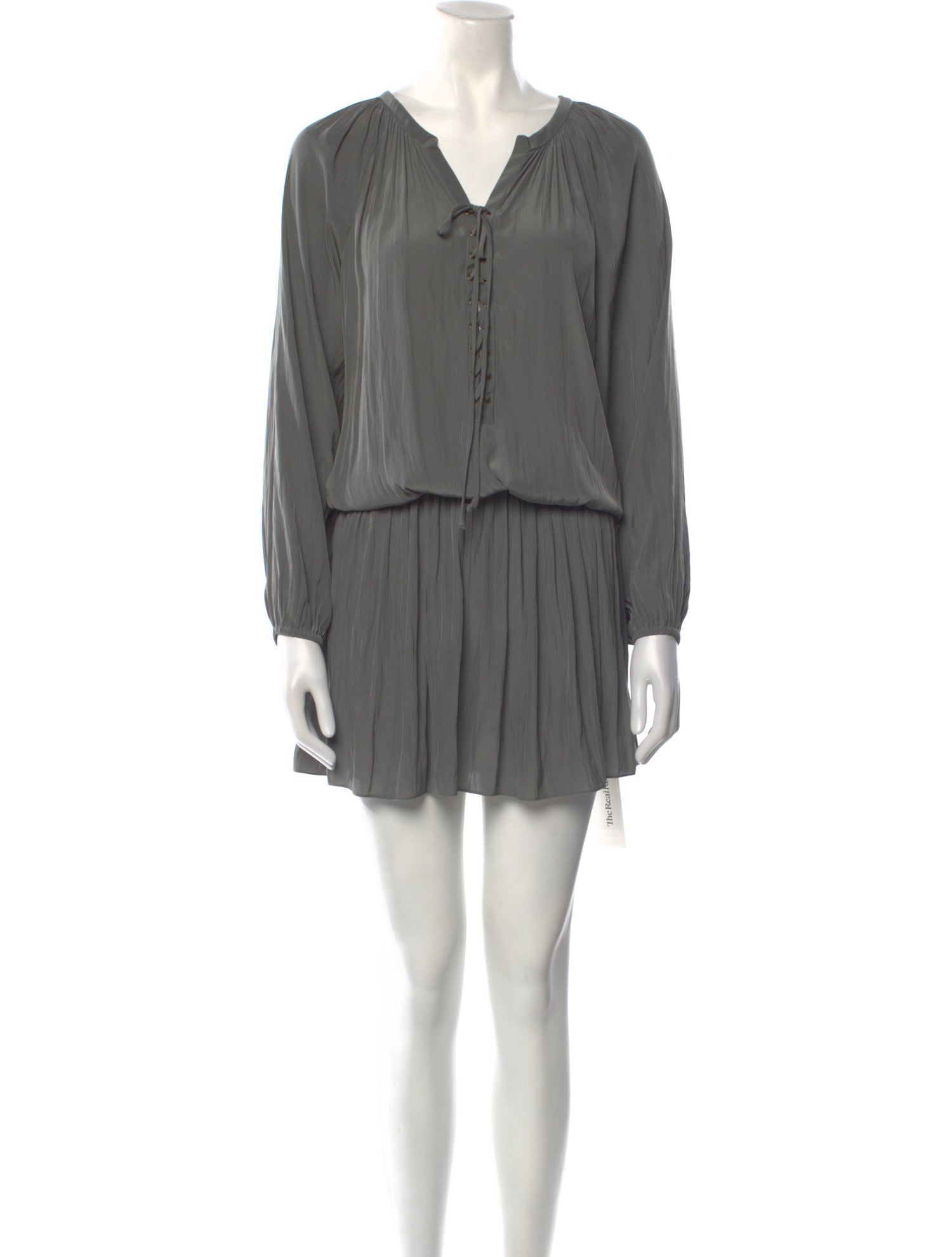 Ramy Brook V-Neck Knee-Length Dress