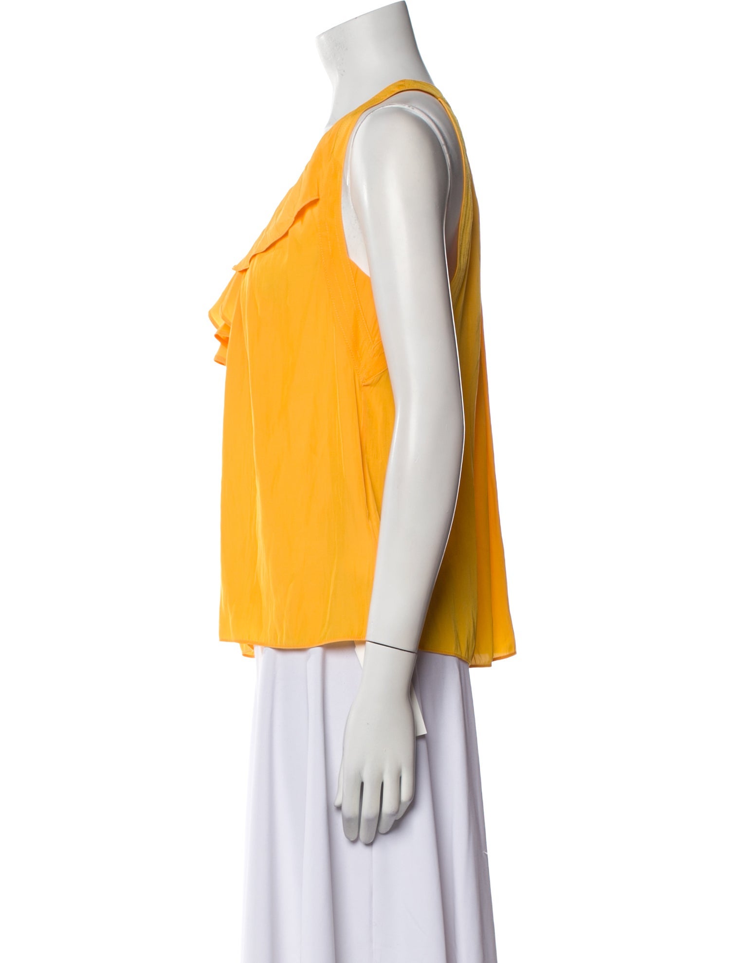 Ramy Brook V-Neck Sleeveless Blouse