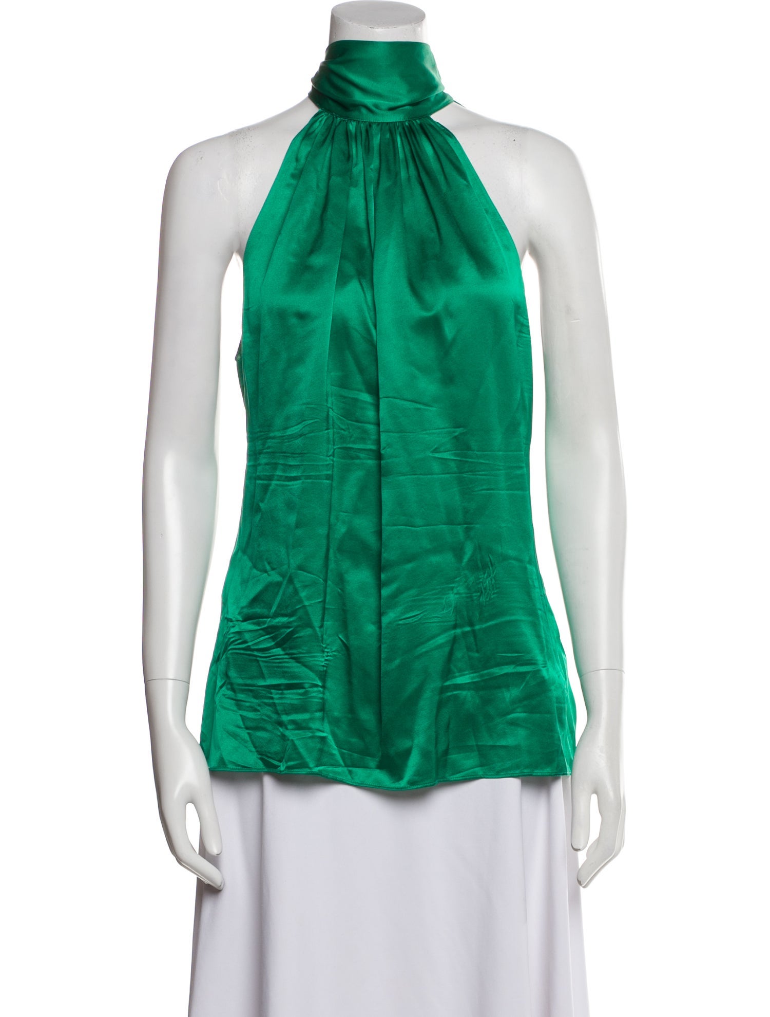 Ramy Brook Silk Halterneck Blouse