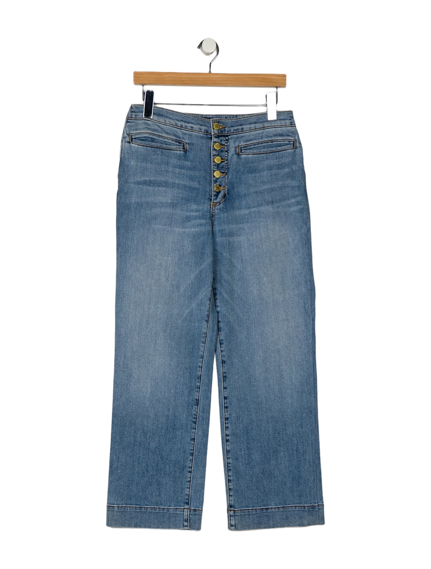 Ramy Brook High-Rise Wide Leg Jeans