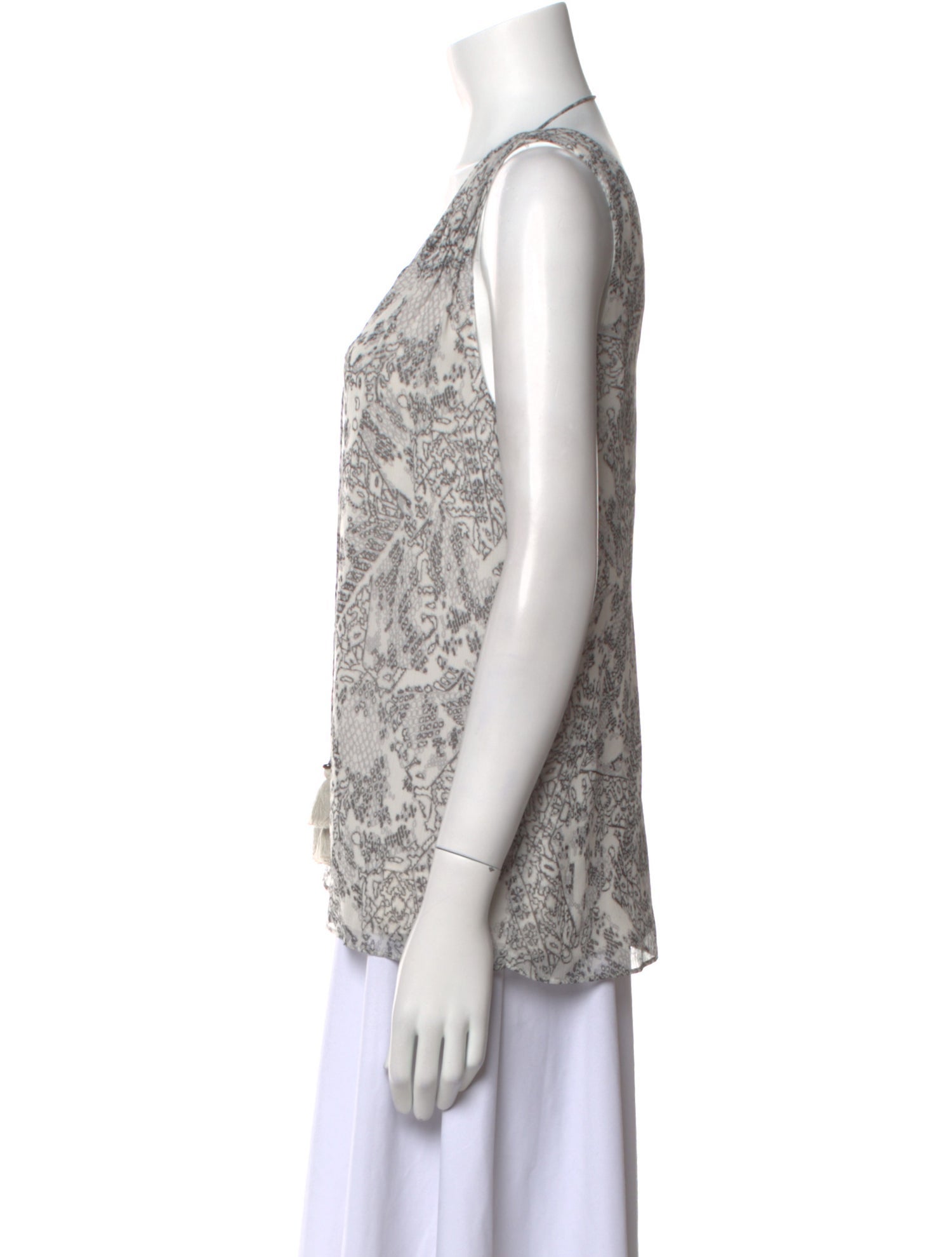 Ramy Brook Silk Printed Top