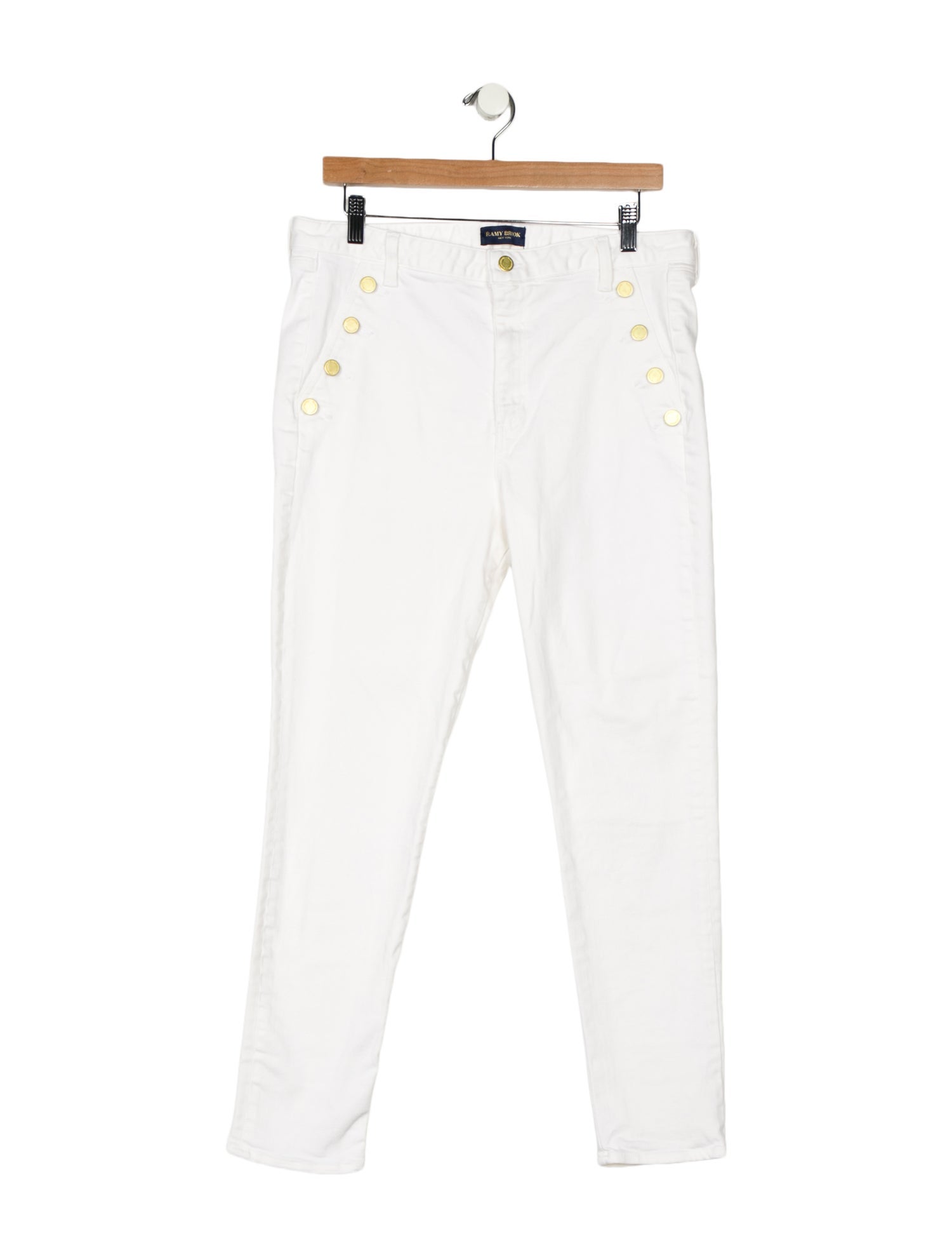 Ramy Brook High-Rise Straight Leg Jeans