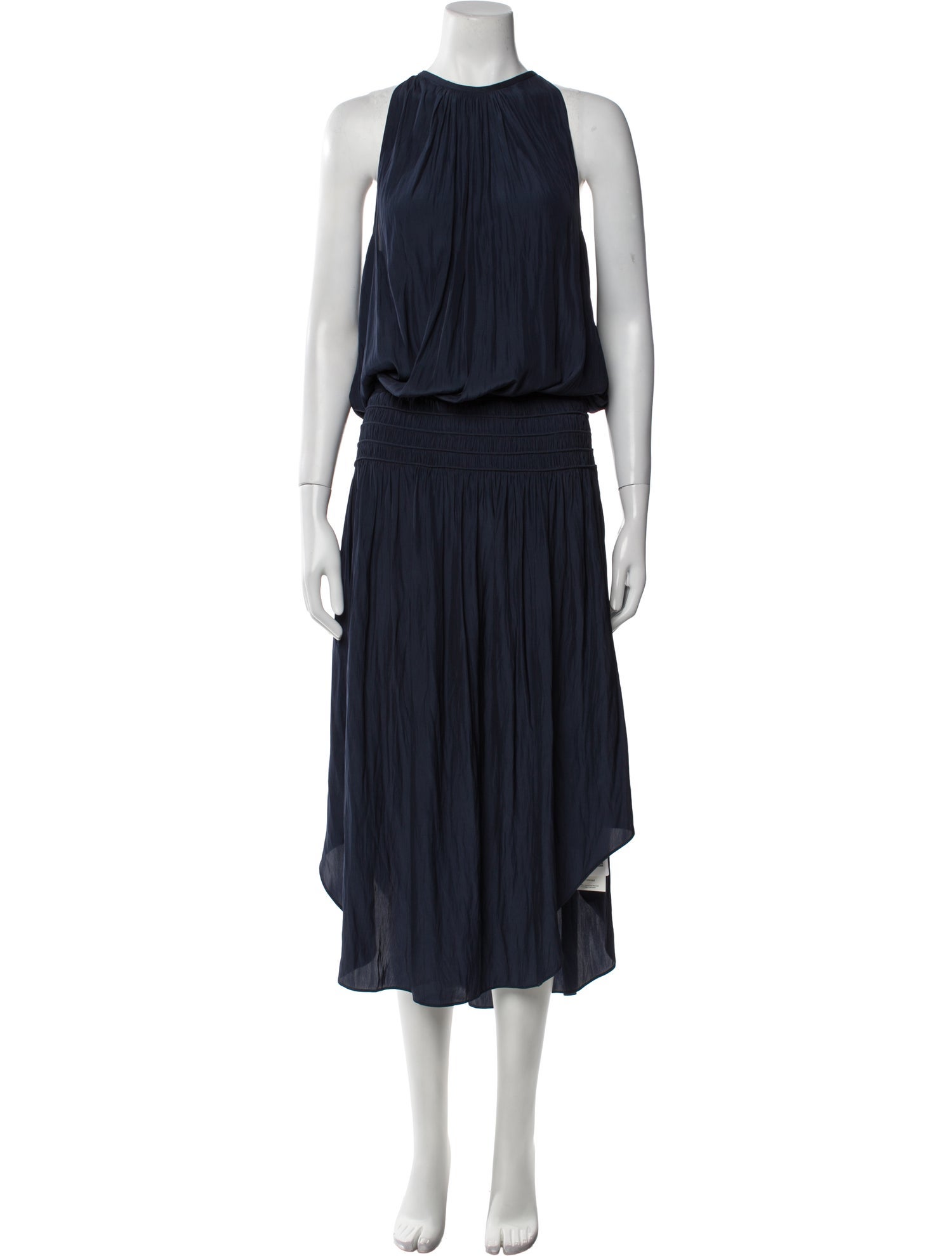 Ramy Brook Crew Neck Long Dress