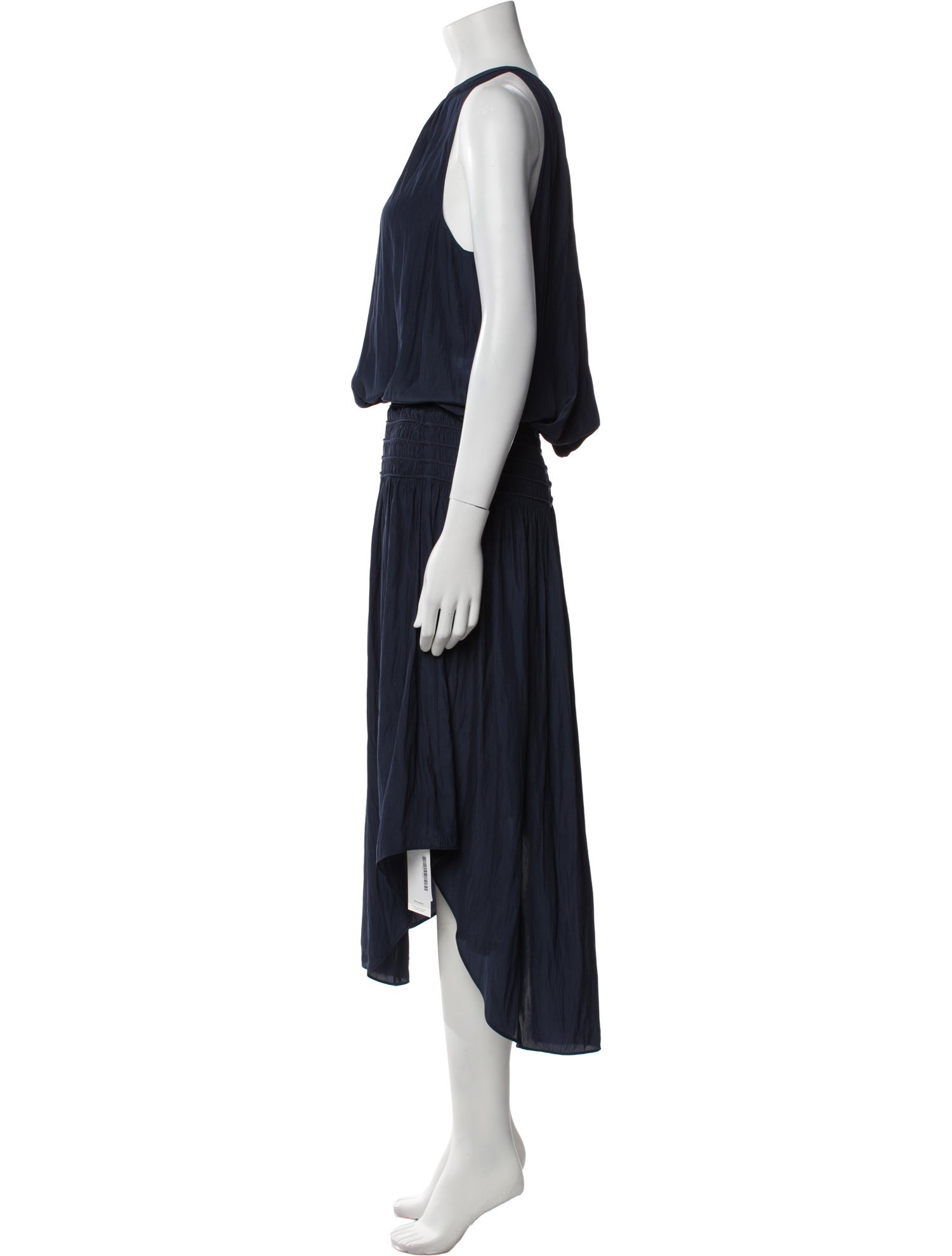 Ramy Brook Crew Neck Long Dress