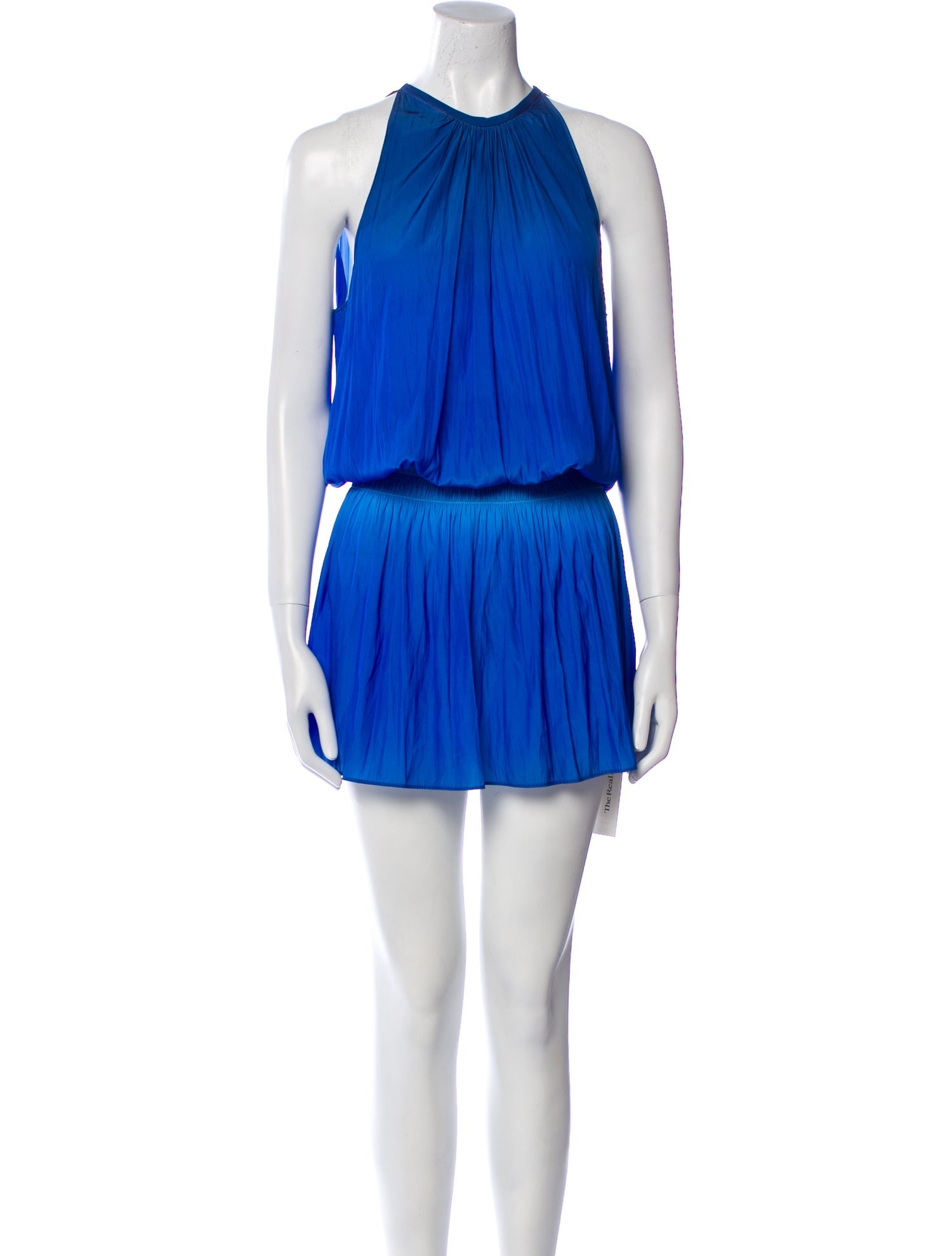 Ramy Brook Halterneck Knee-Length Dress w/ Tags