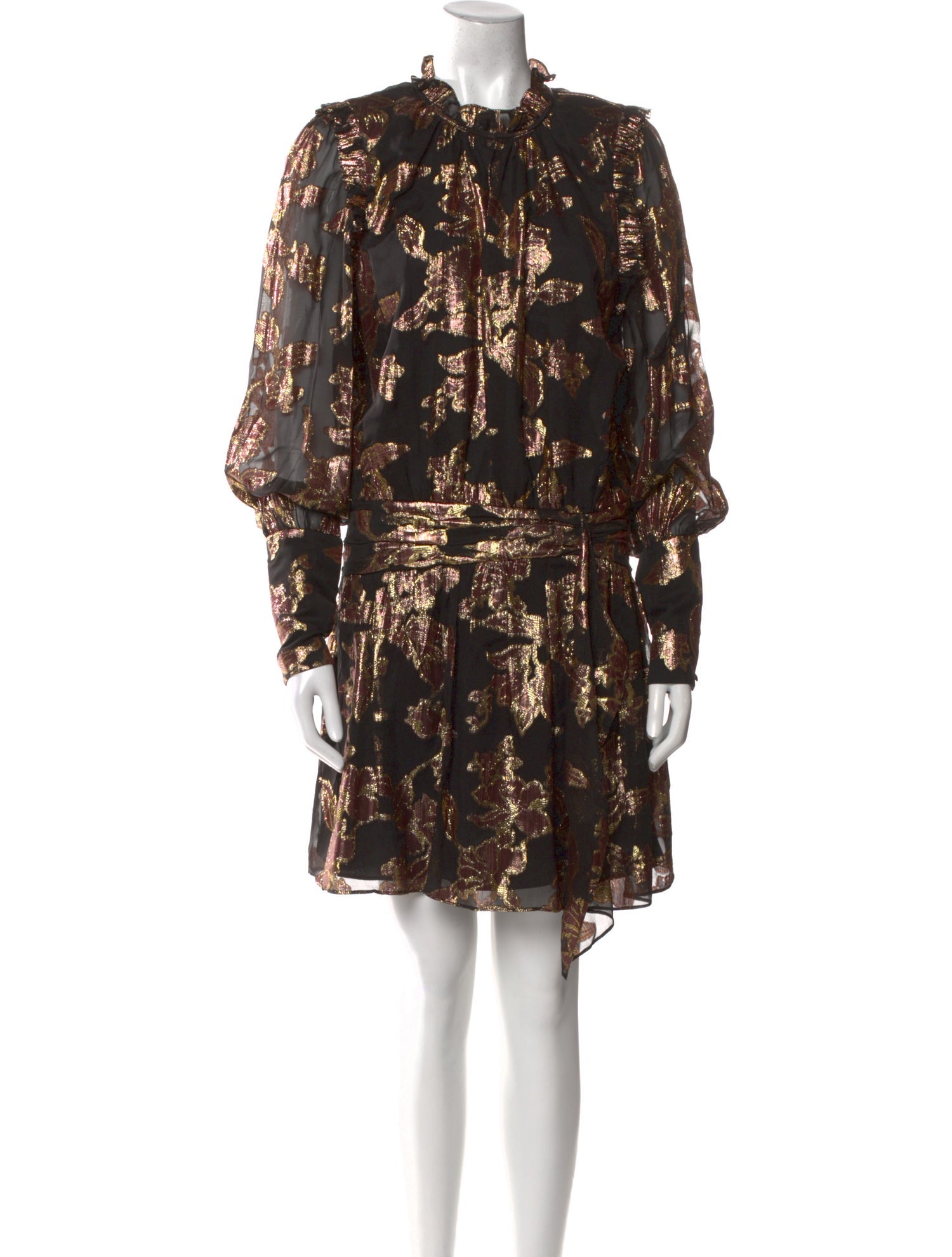 Ramy Brook Floral Print Mini Dress
