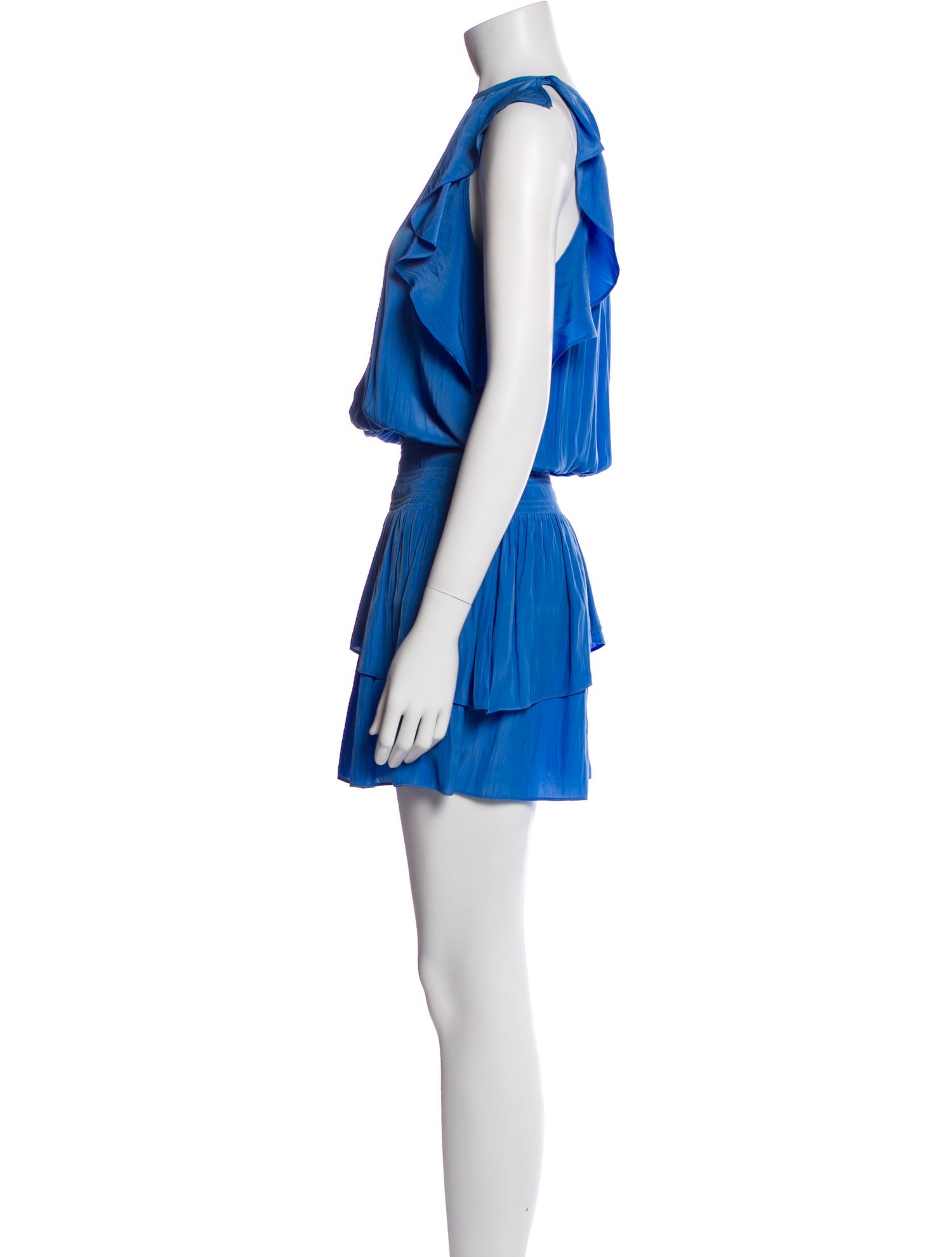 Ramy Brook Crew Neck Mini Dress