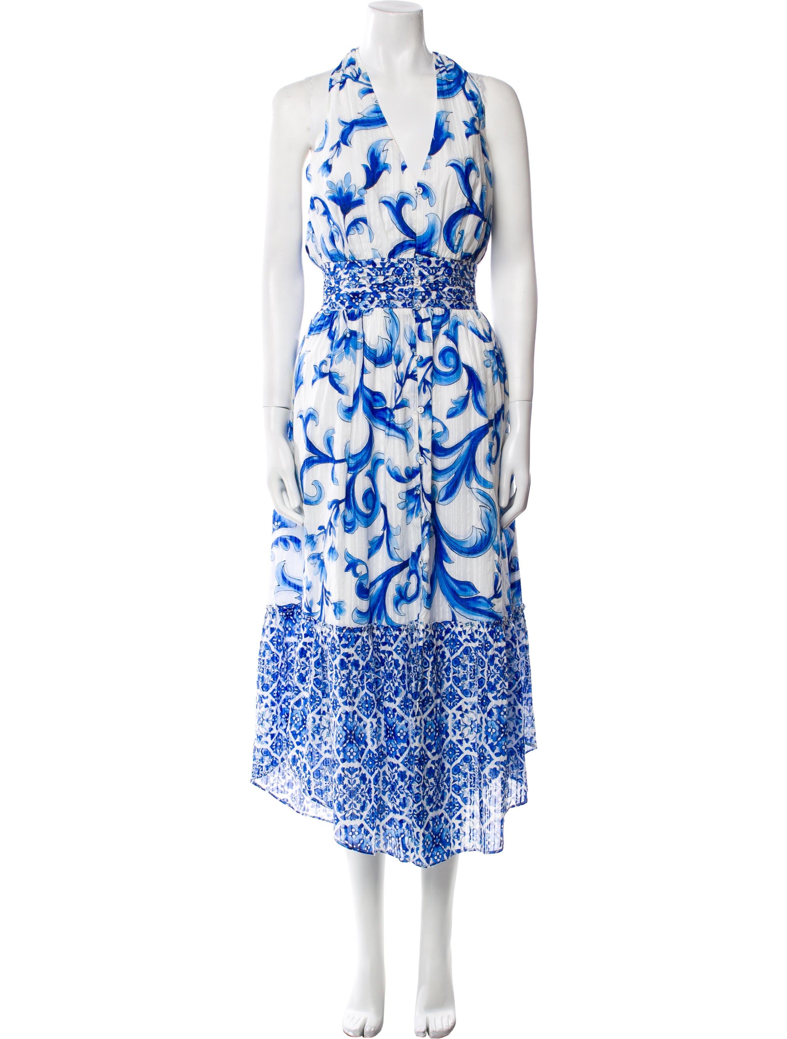 Ramy Brook Floral Print Long Dress