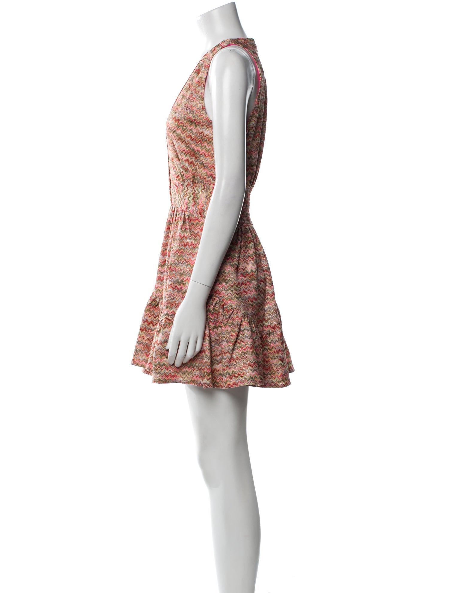 Ramy Brook Floral Print Mini Dress w/ Tags