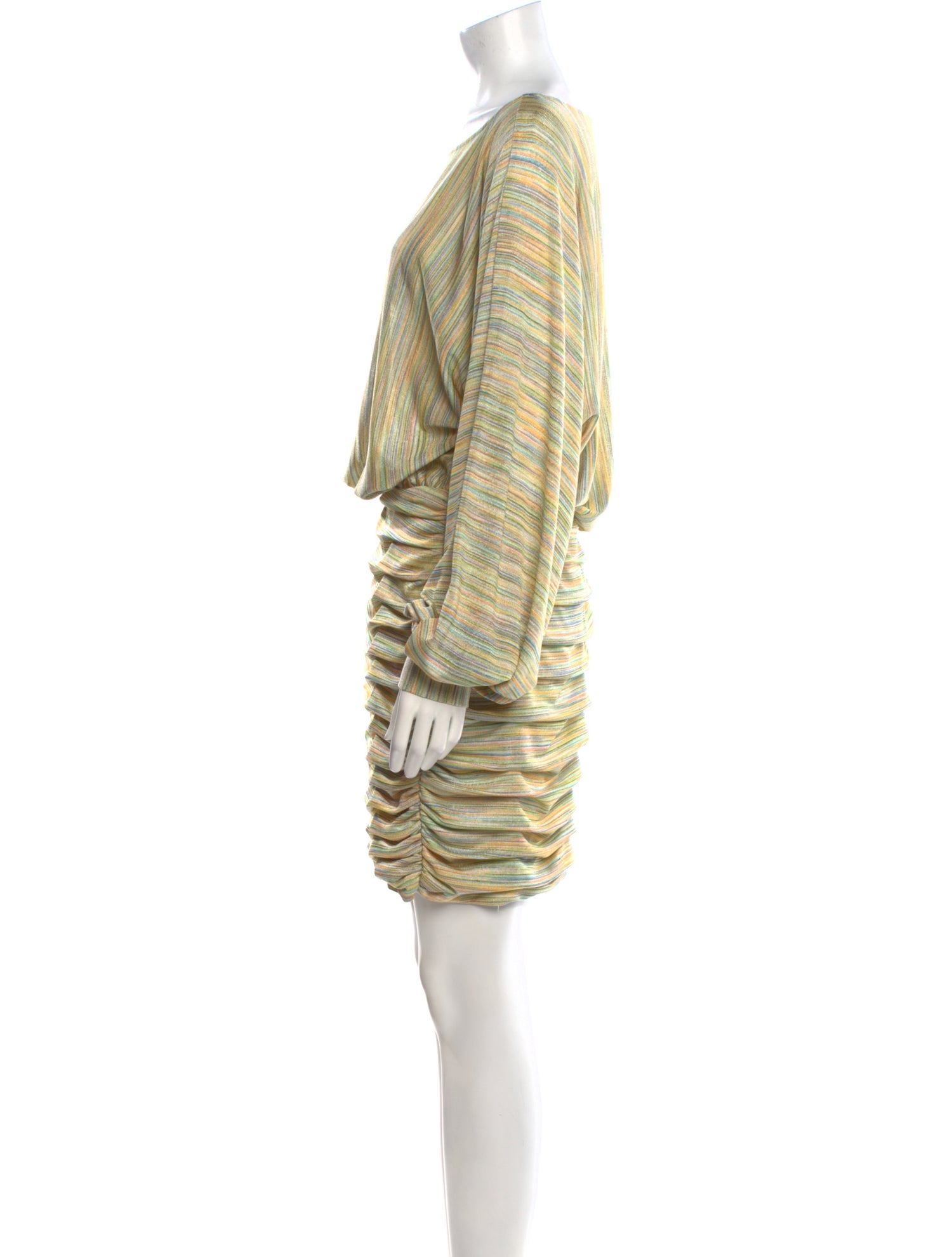 Ramy Brook Striped Knee-Length Dress