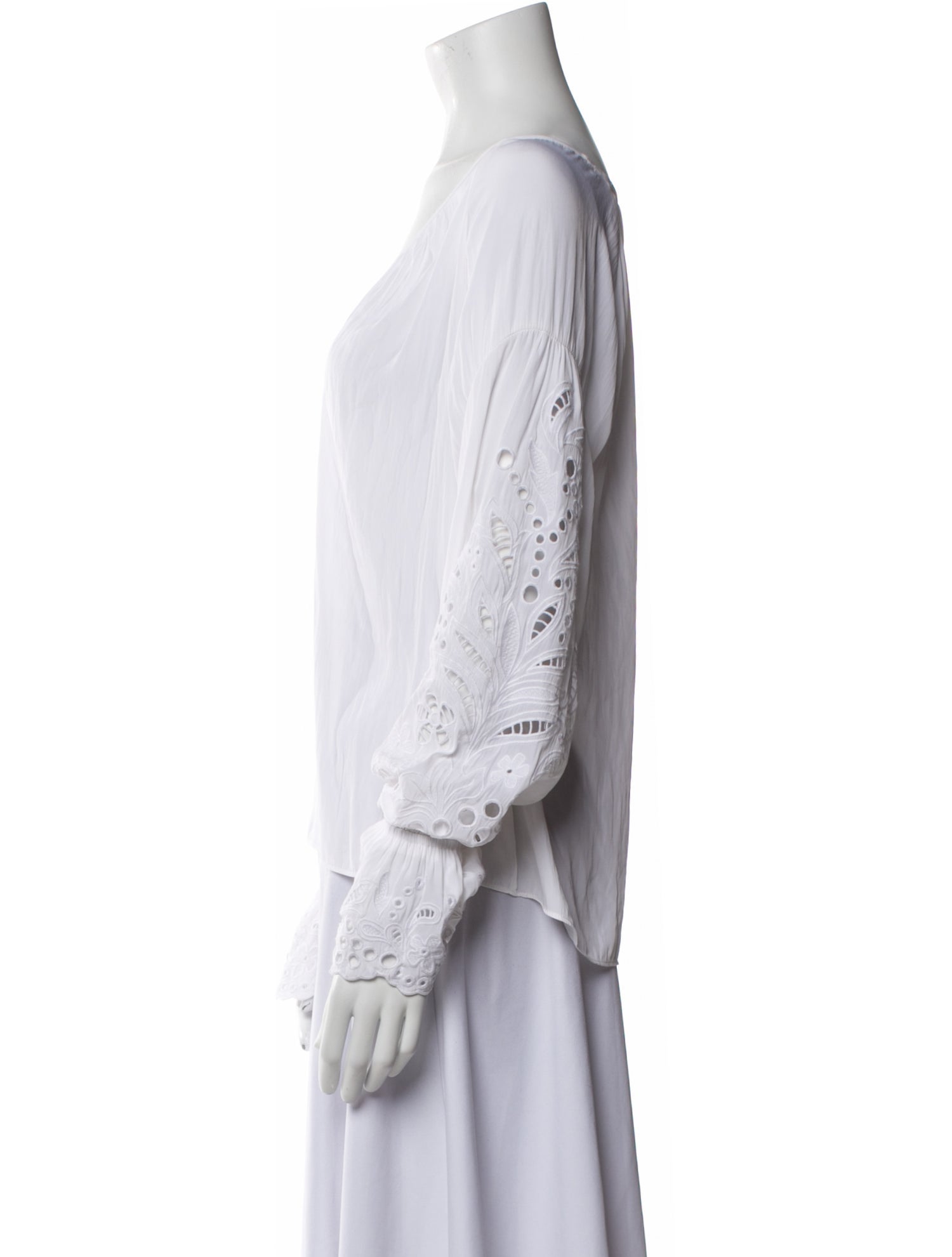 Ramy Brook V-Neck Long Sleeve Blouse