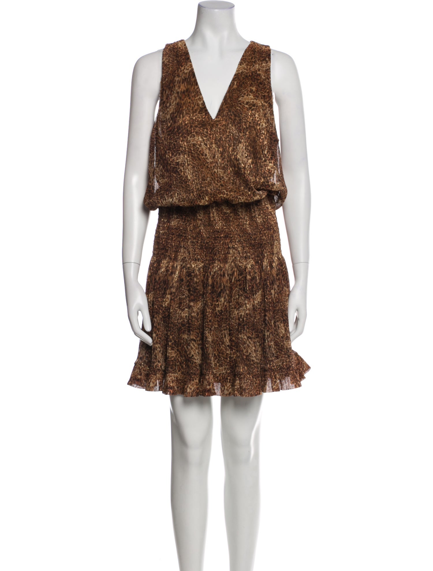 Ramy Brook Printed Knee-Length Dress