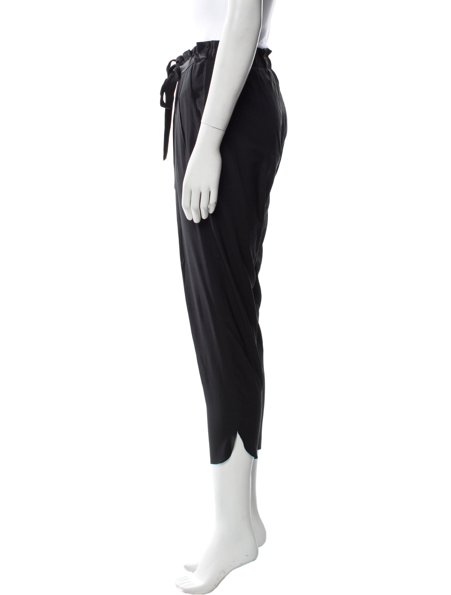 Ramy Brook Silk Straight Leg Pants