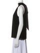 Ramy Brook Mock Neck Sleeveless Blouse
