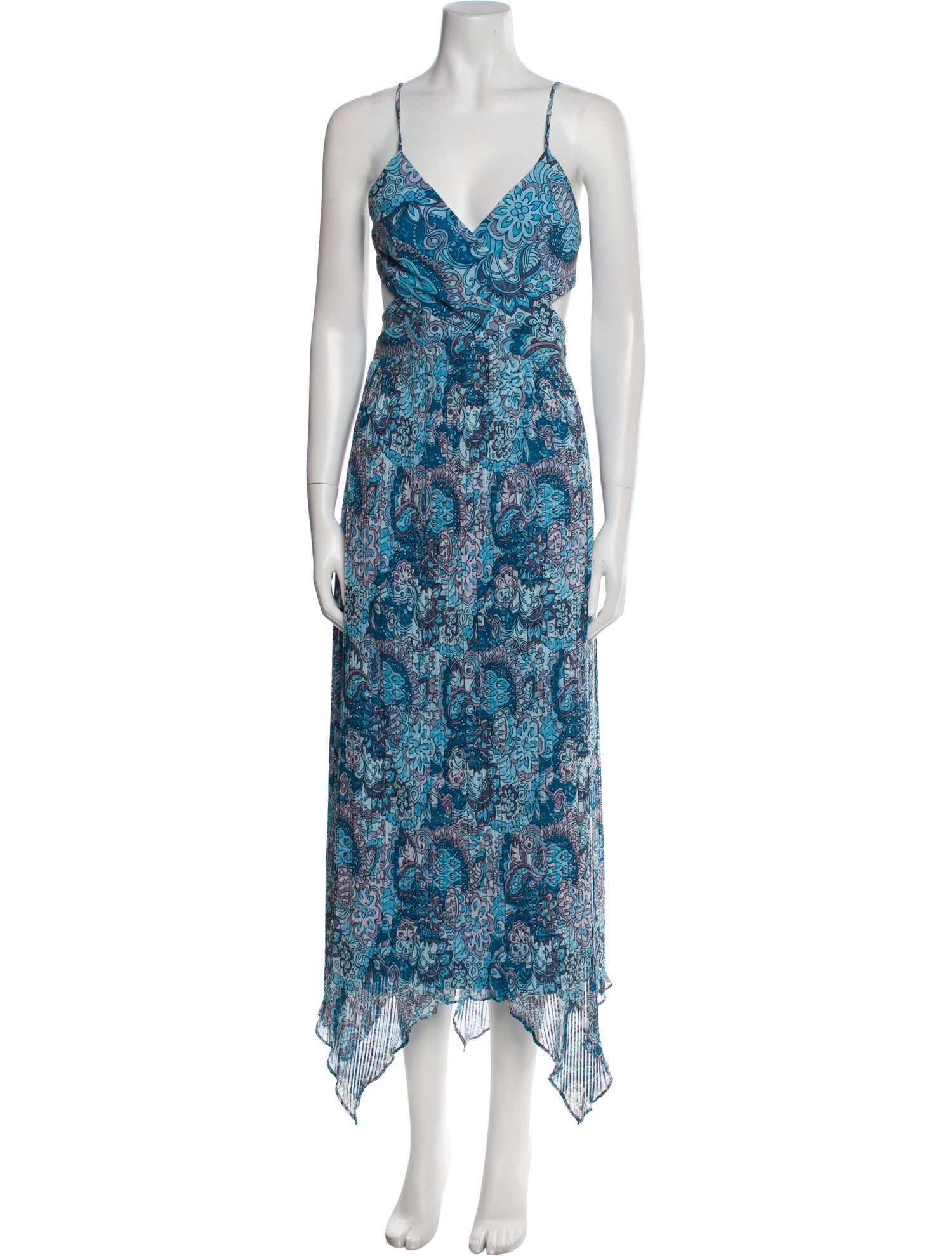 Ramy Brook Floral Print Long Dress