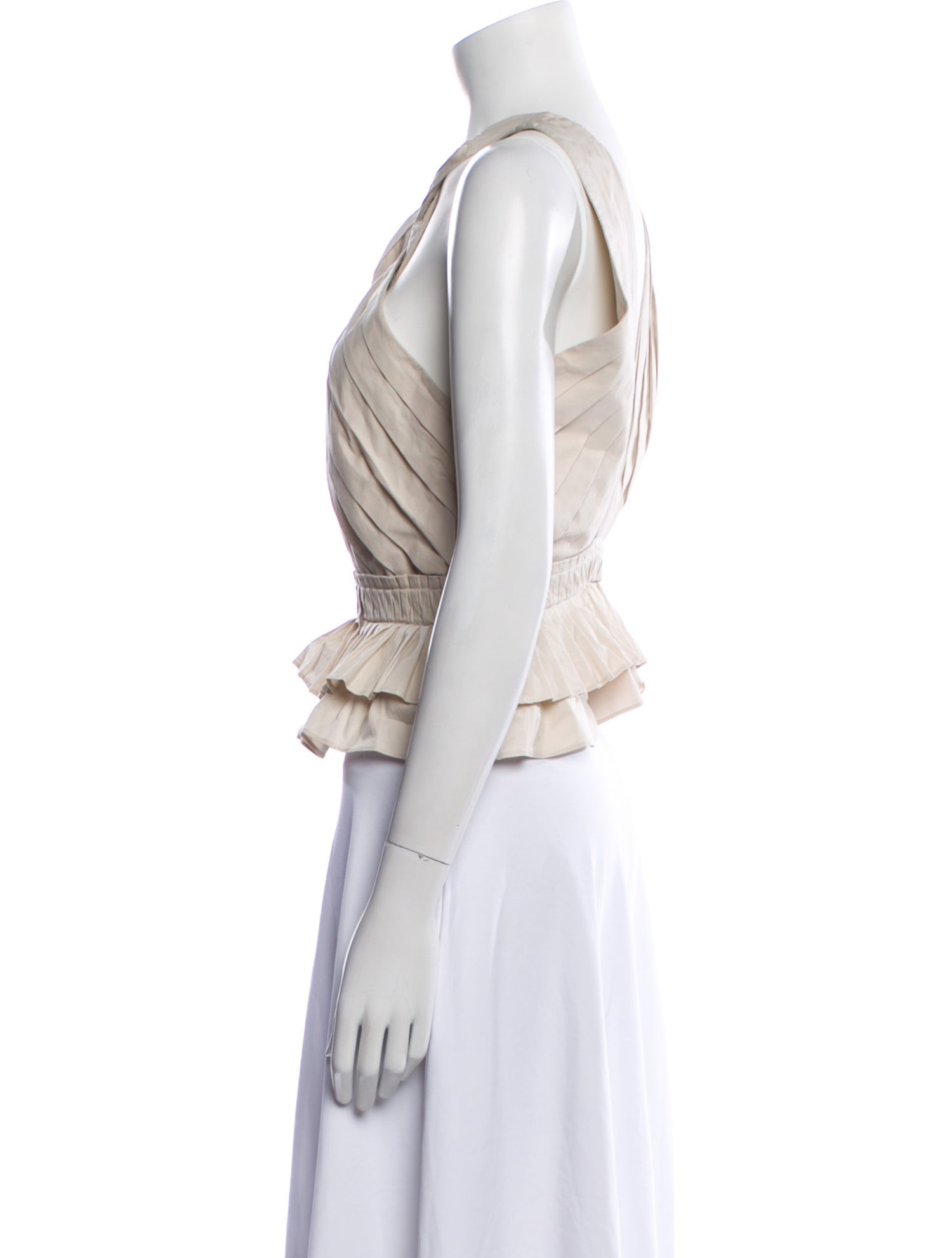 Ramy Brook Halterneck Sleeveless Crop Top