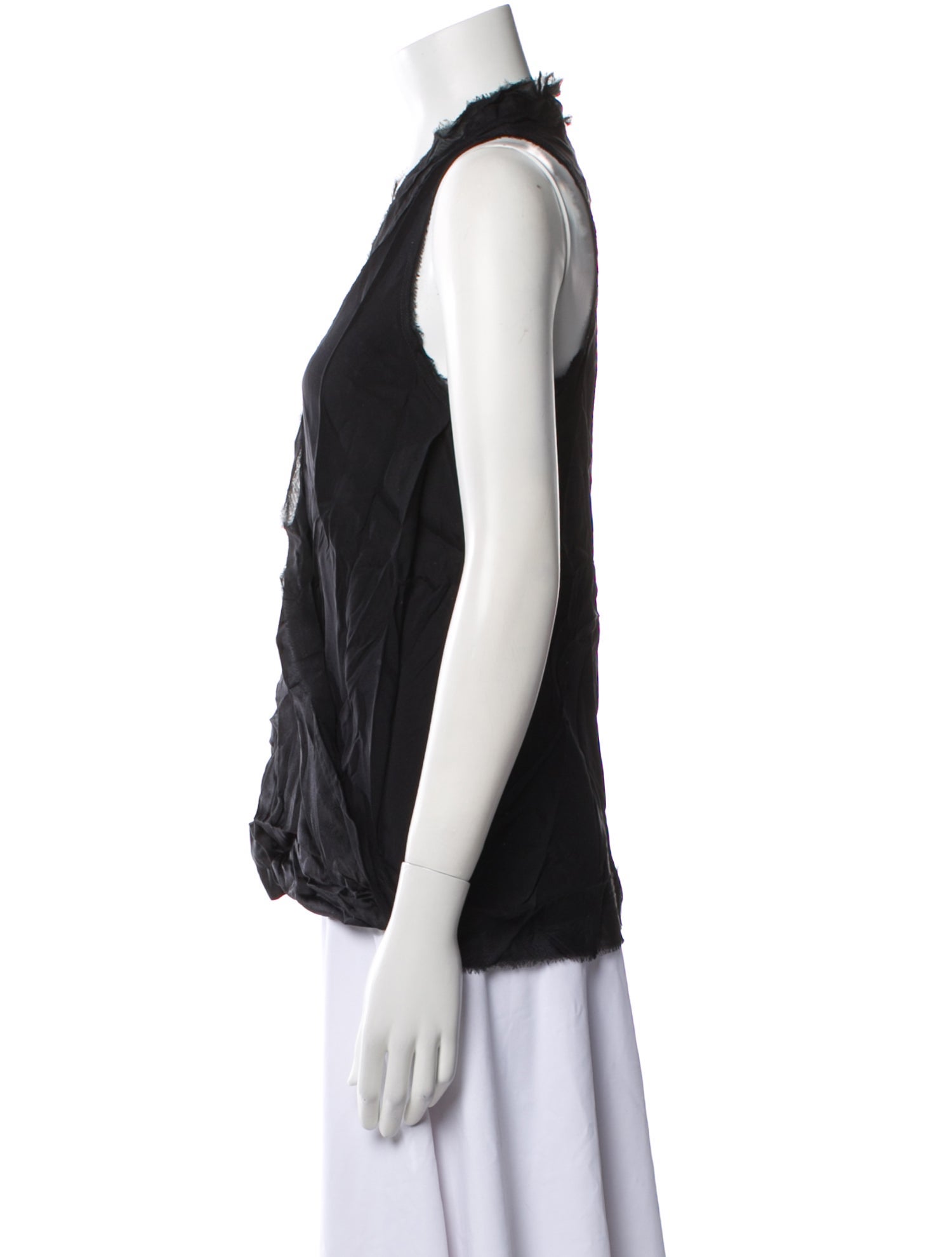 Ramy Brook Silk V-Neck Blouse