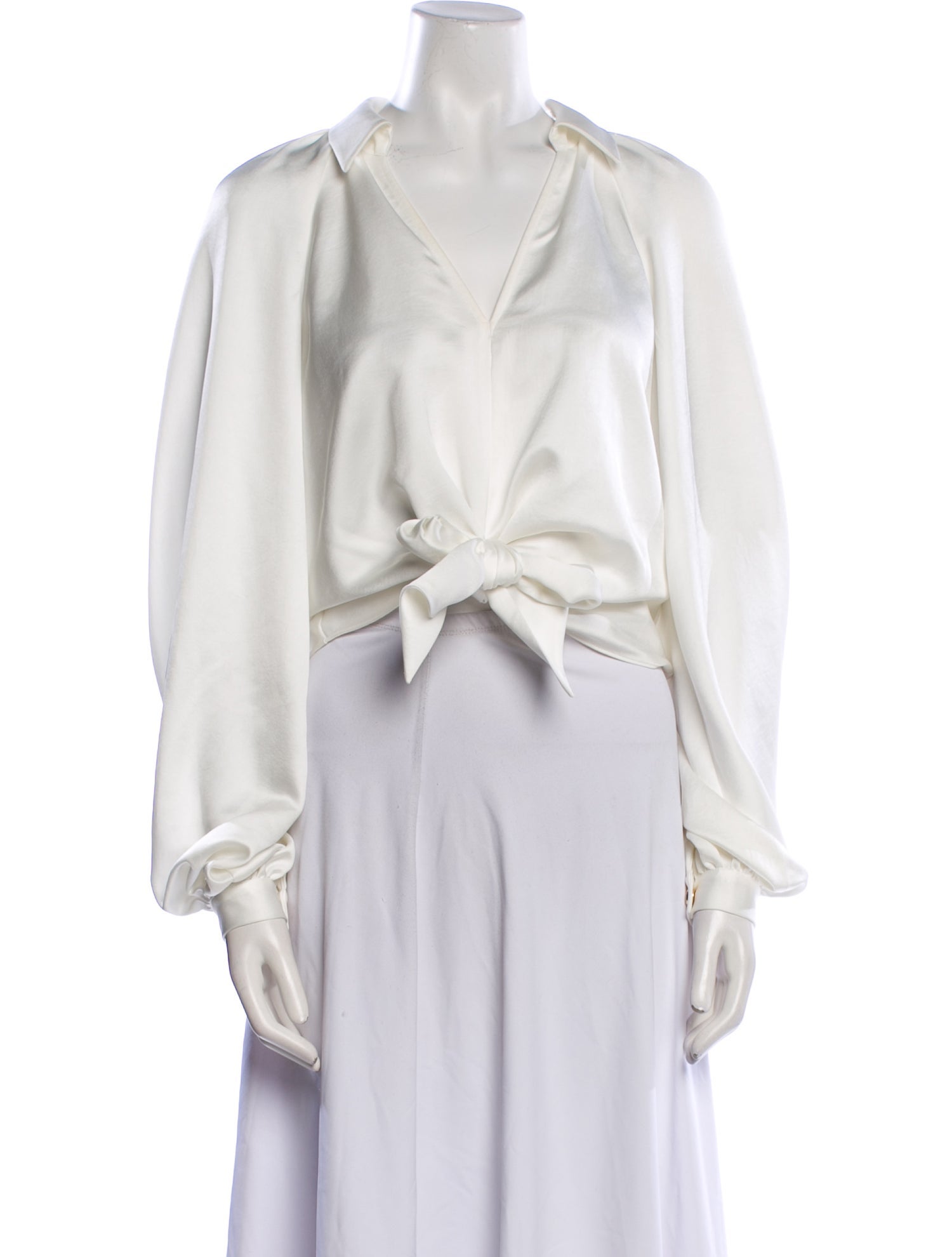 Ramy Brook Long Sleeve Crop Top