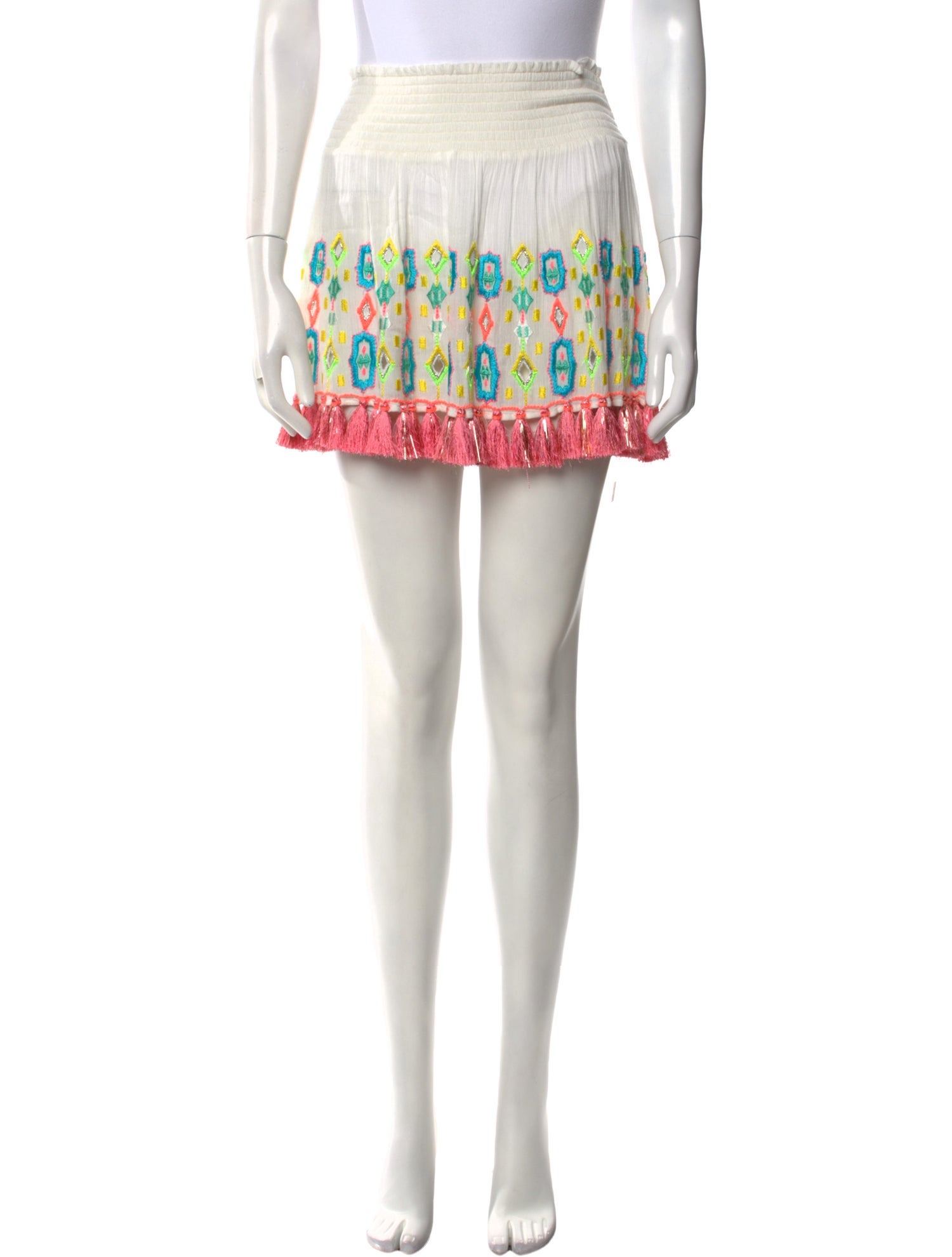 Ramy Brook Floral Print Mini Skirt