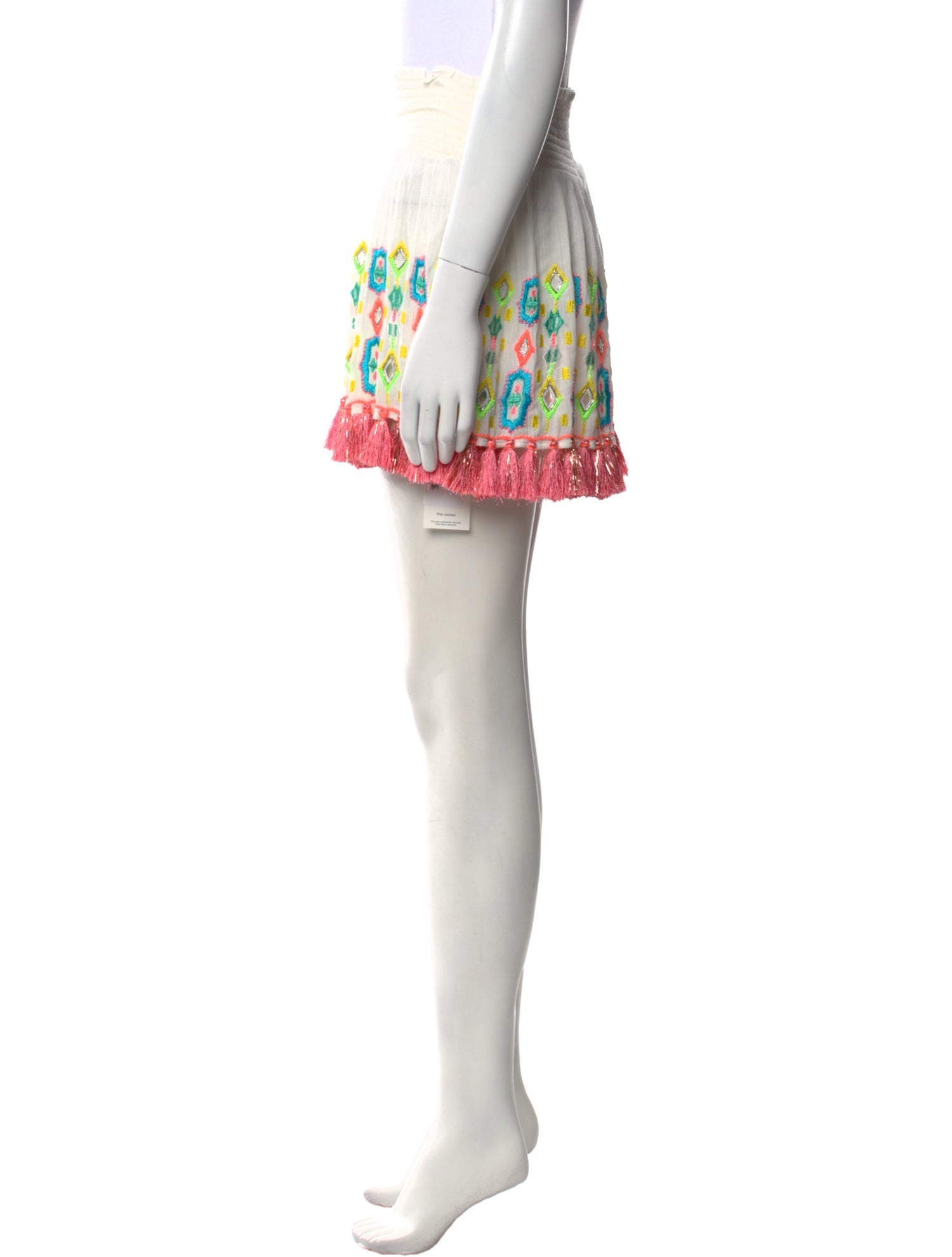 Ramy Brook Floral Print Mini Skirt